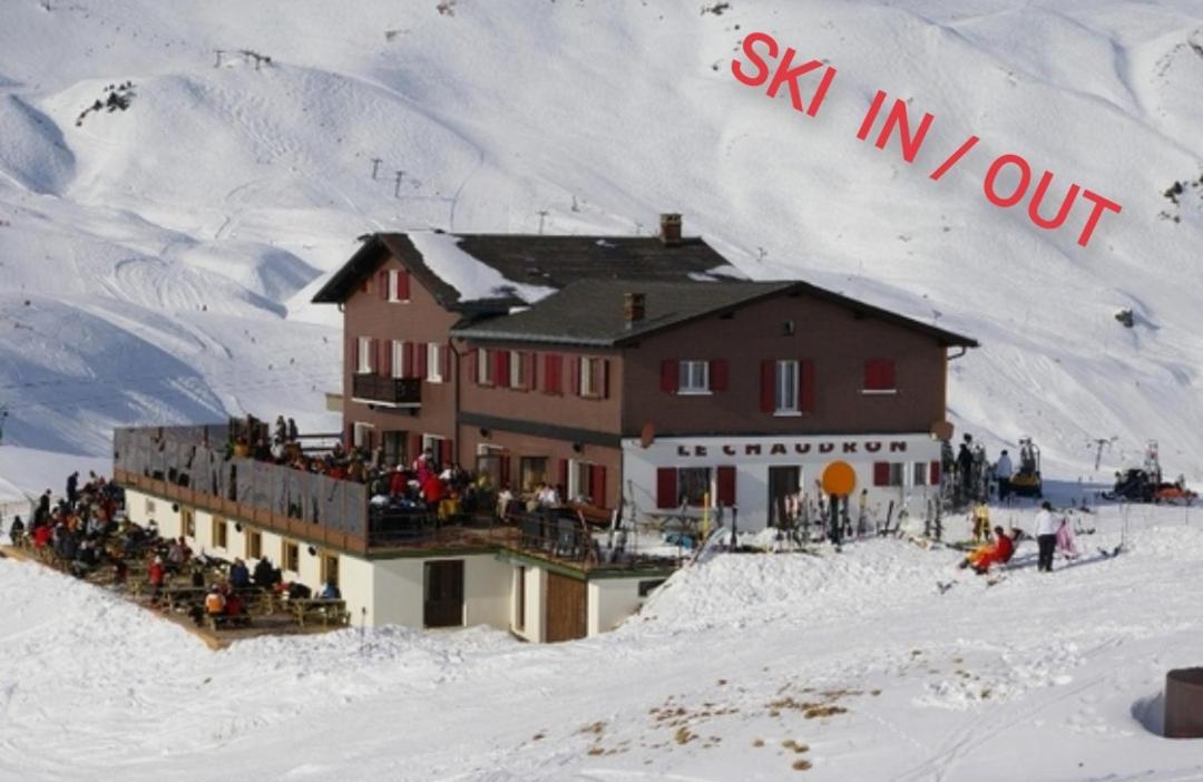 Refuge Du Chaudron Otel Champéry Dış mekan fotoğraf