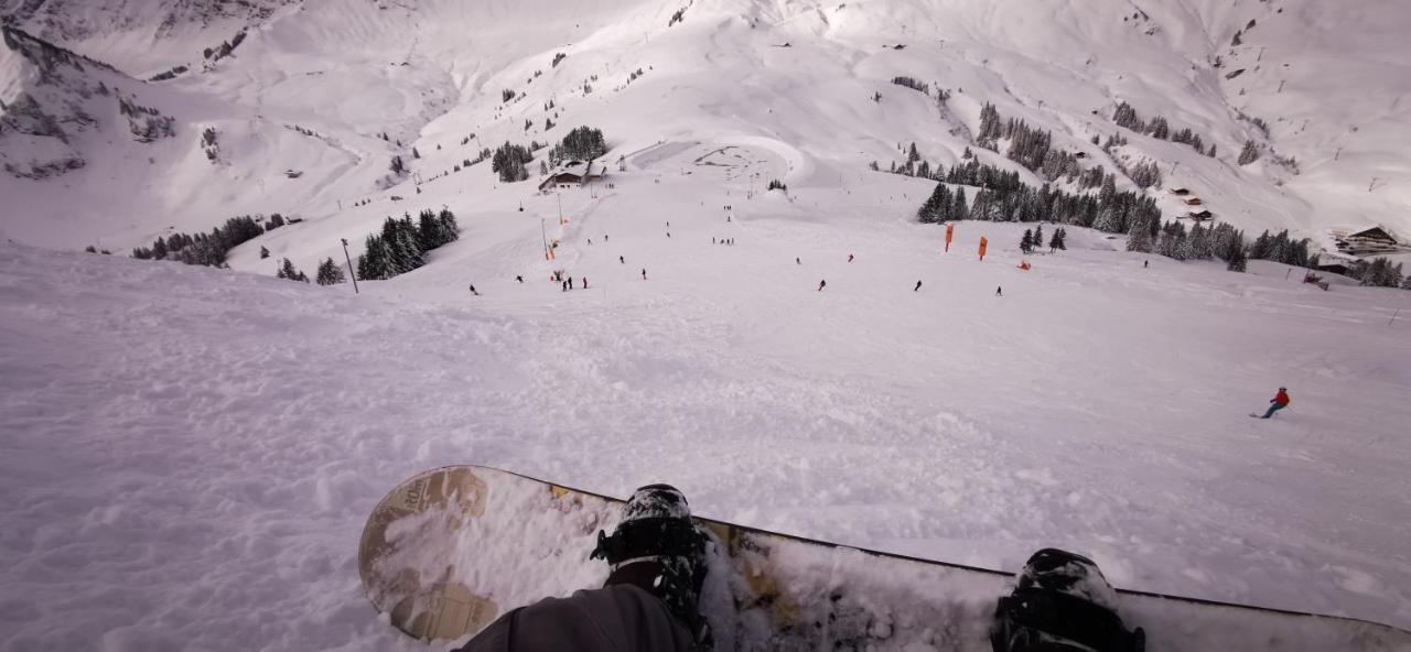 Refuge Du Chaudron Otel Champéry Dış mekan fotoğraf